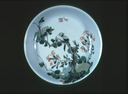 Famille verte Plate