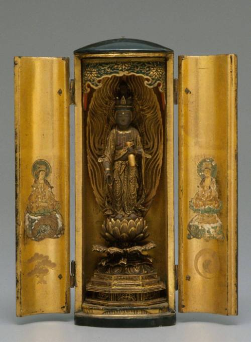 Portable Shrine with eleven-headed Kannon