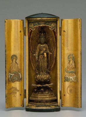 Portable Shrine with eleven-headed Kannon