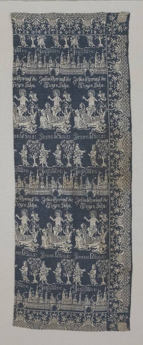 Damask panel