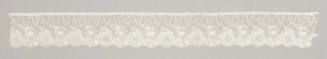 Lace flounce