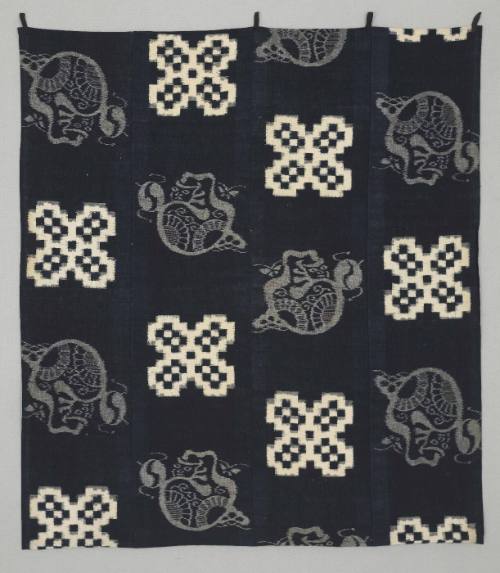 Four panel futon cover (futonji)