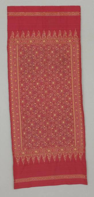 Weft ikat sarong
