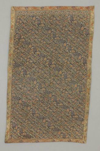 Fragment of woman's trousering, woven (soumak)