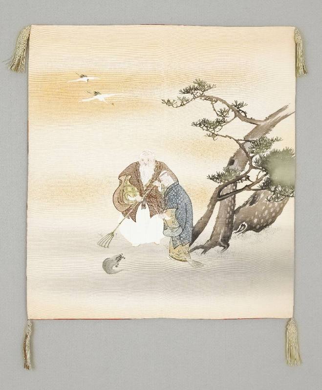 Wrapping cloth "Pines of Takasago"