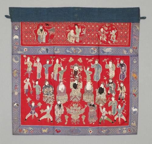 Taoist temple altar cover