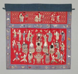 Taoist temple altar cover