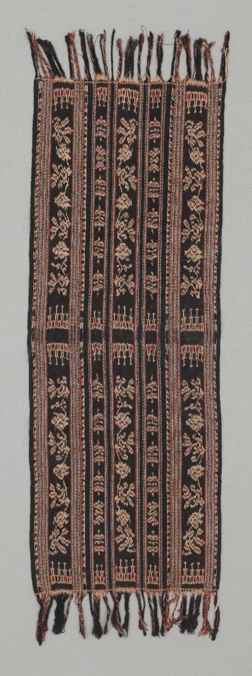 Warp ikat scarf