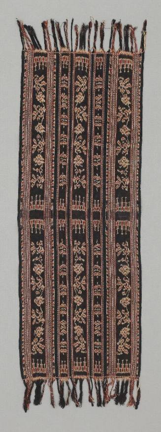 Warp ikat scarf