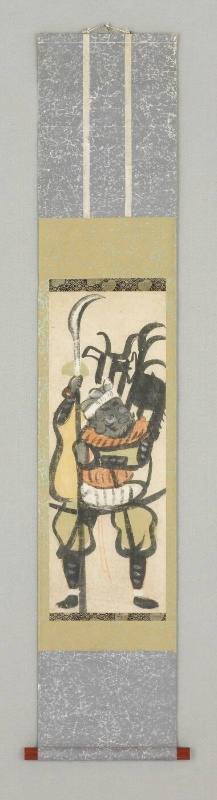 Otsu-e Painting: Benkei