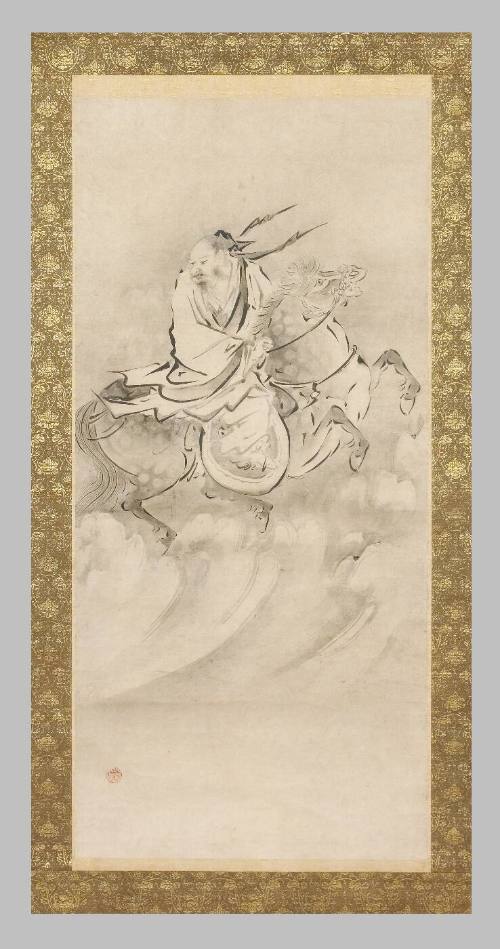 Chokoro on horseback