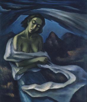 Woman with Cloth