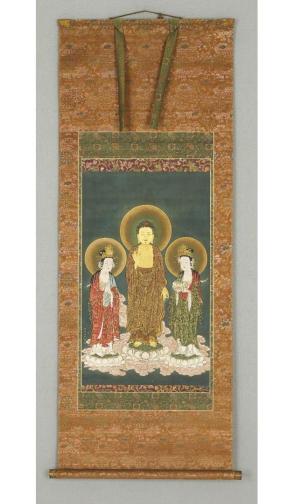 Buddha and two Bosatsu