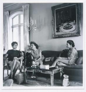 Virginia Wright with her Mother and Sister