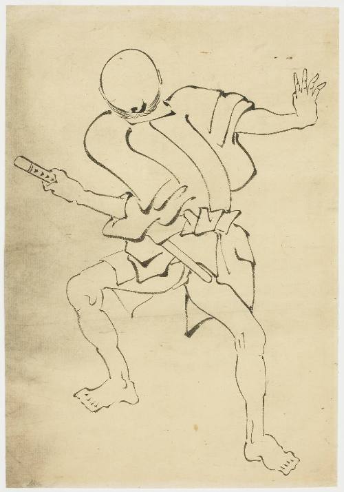 Armed Attendant (study)