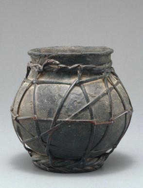 Jar with Wrapping