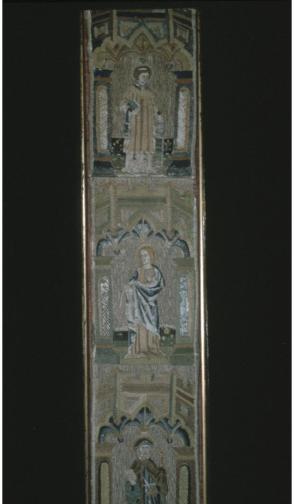 Fragment of Gothic stole in panel form