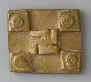 Rectangular gold weight