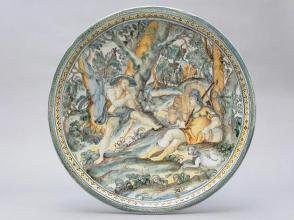 Plate:  Hermes, Argus and Io