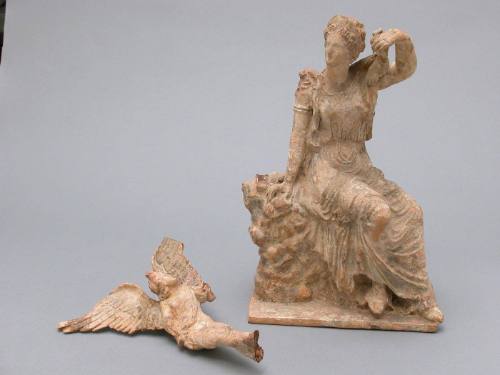 Tanagra Group of Eros and Aphrodite