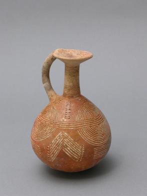 Red Polished Ware Gourd jug