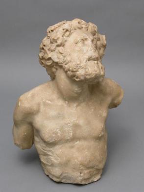 Bust of an agonized man (possibly Laocoön)