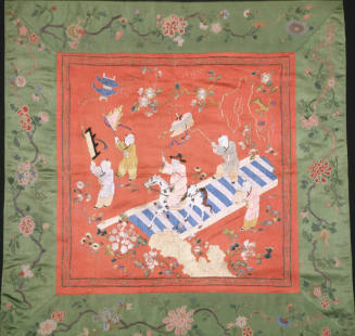 Cushion cover: "The Successful Candidate"