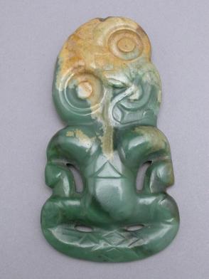 Pendant:  Hei Tiki, breast ornament