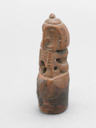 Figure on pedestal base "Korovar"