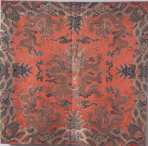 Imperial throne cushion cover