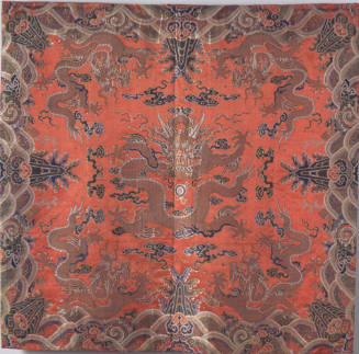 Imperial throne cushion cover