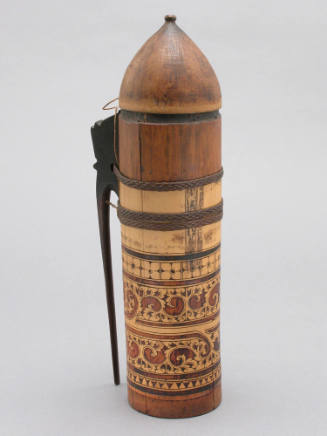 Quiver for blow-gun arrows