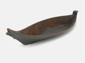 Model canoe