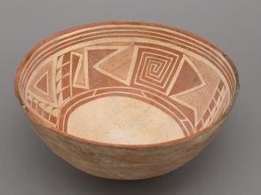 Mimbres Classic black-on-white bowl