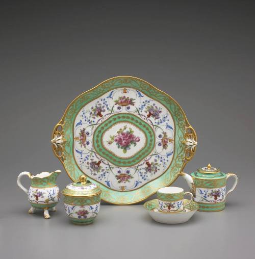 Tray from Breakfast service (déjeuner)
