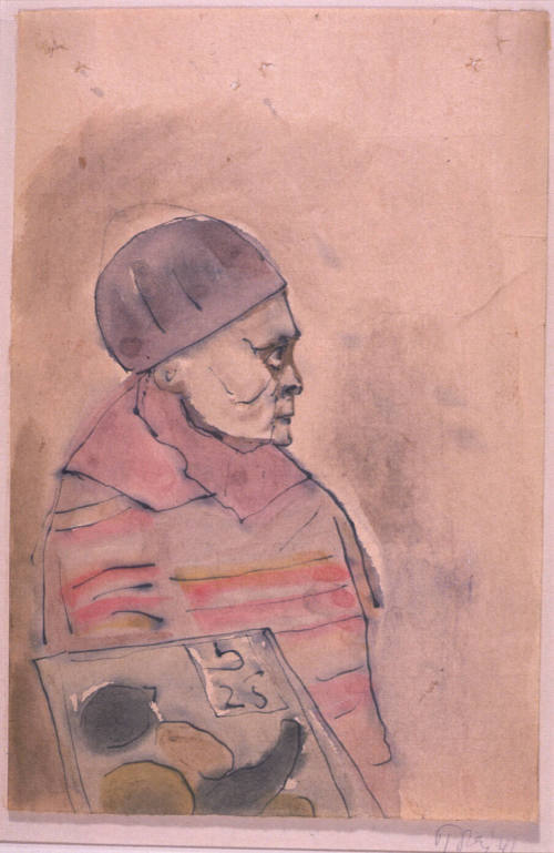 Old Woman with Cap