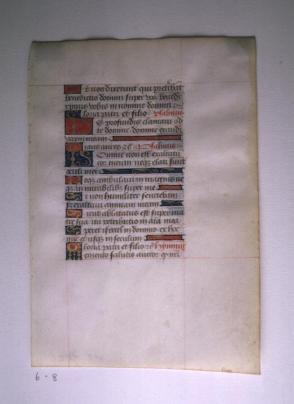 Leaf from the Book of Hours