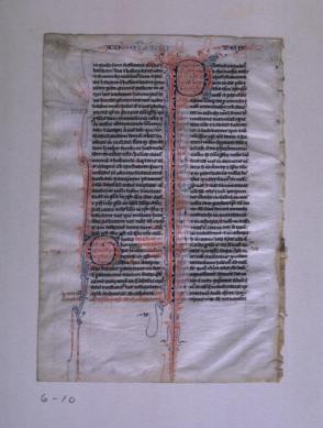 Leaf from a Bible