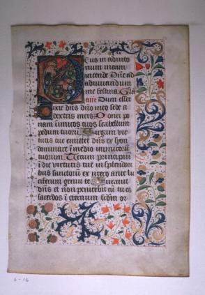 Leaf from a Book of Hours