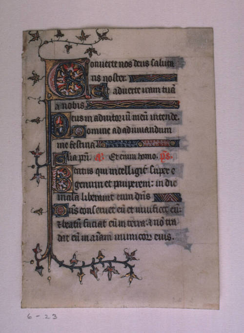 Leaf from a Book of Hours