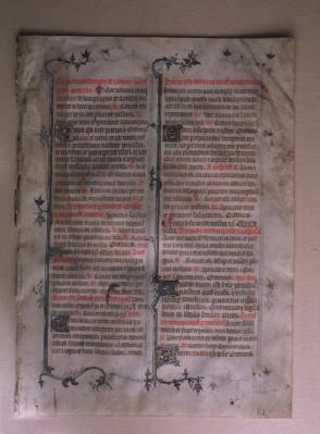 Leaf from a Breviary