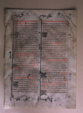 Leaf from a Breviary