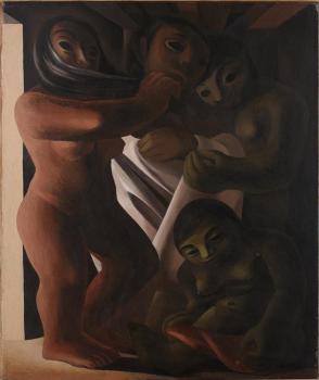 Four Female Figures (also Nudes; Bath; Four Feminine Figures), 1946