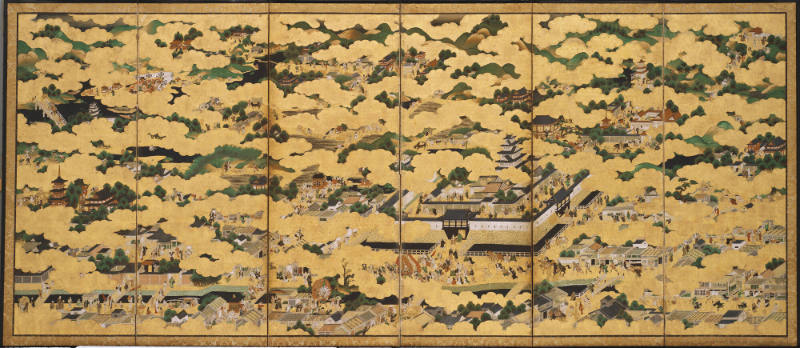 Rakuchu rakugai zu (Scenes in and around the Capital) – Works