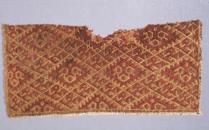 Textile fragment: birds