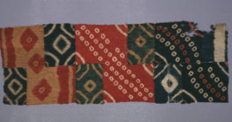 Textile fragment: shaman figures