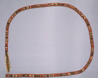 Double cloth headband, tubular