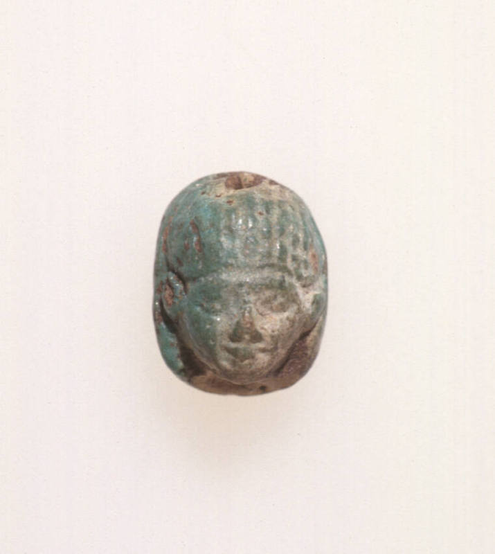 Scaraboid with Nubian Head