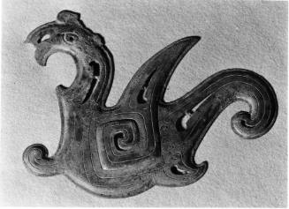 Bronze bird applique
