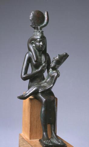 Statuette of Isis and Horus